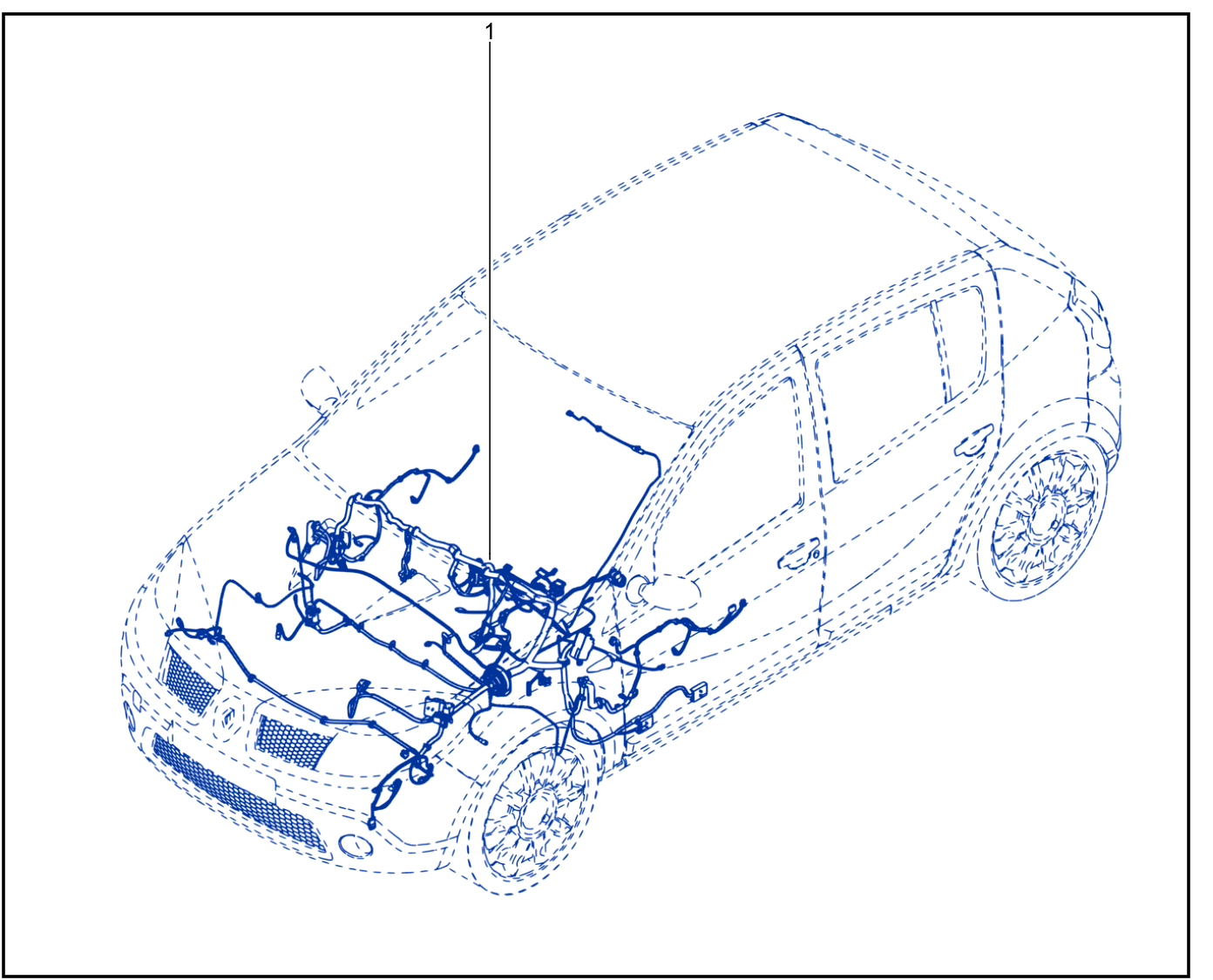 Wiring - Passenger Compartment Components - 01033307