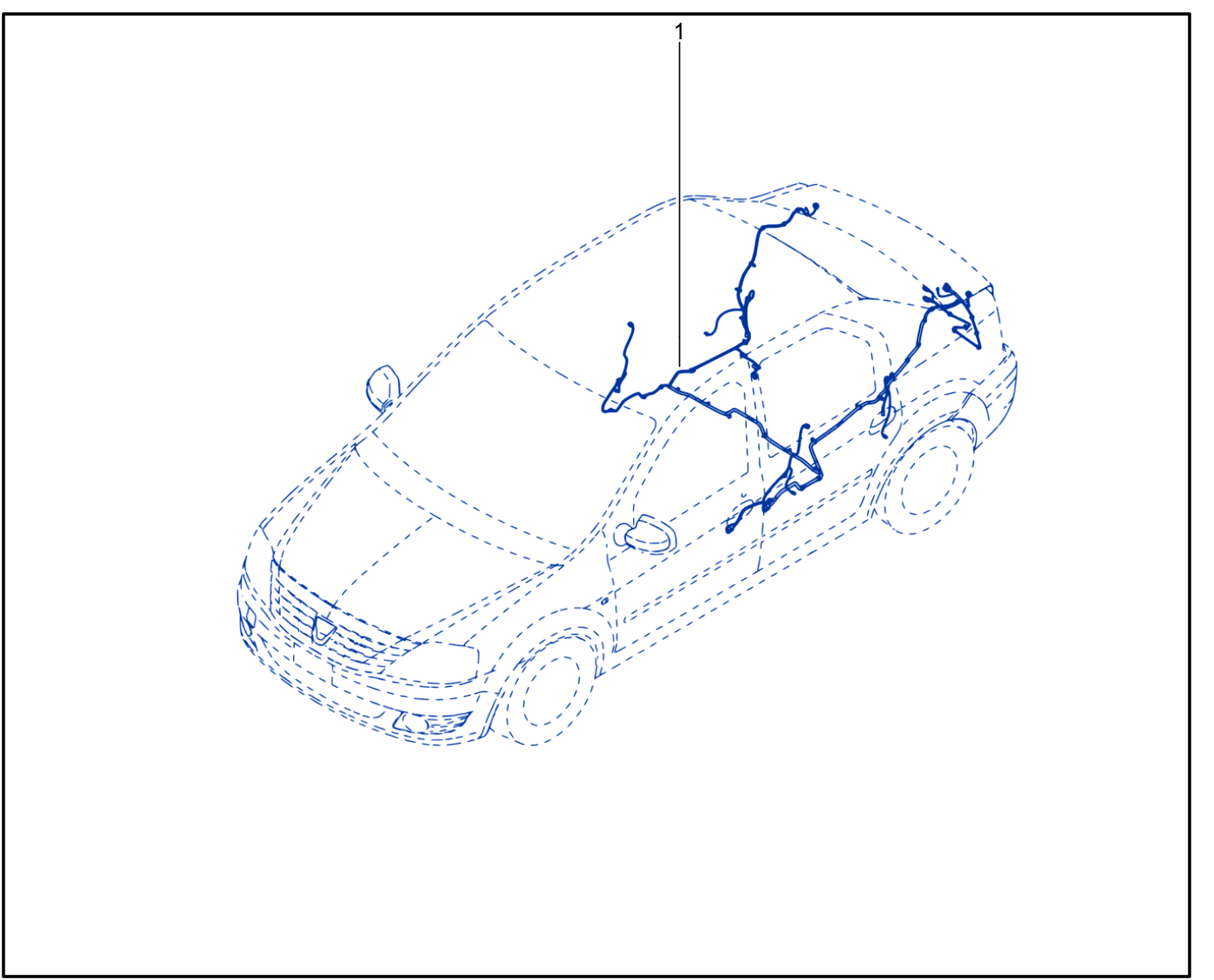 Wiring - Passenger Compartment Components - 01033310