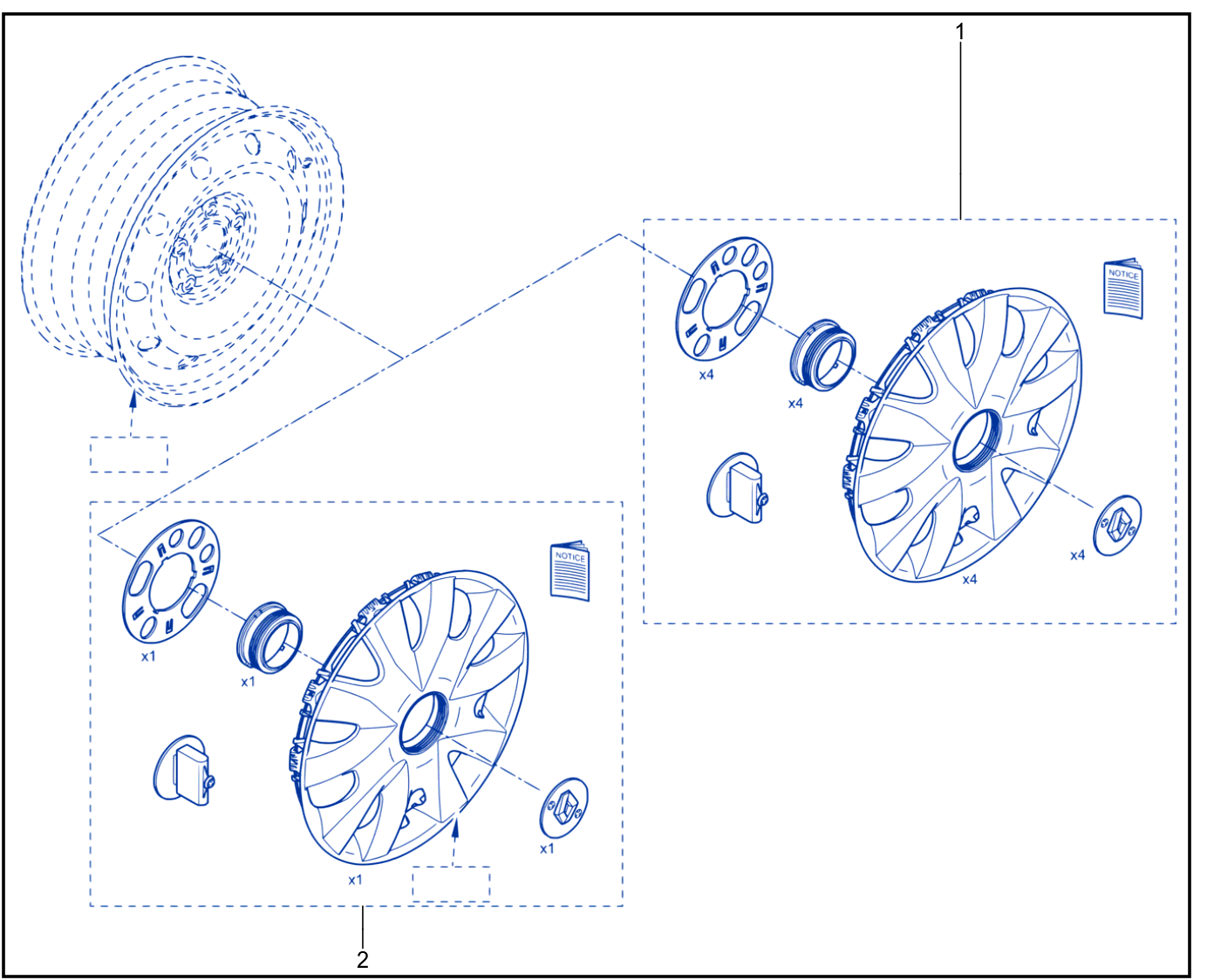 Wheel Nut - 01033349