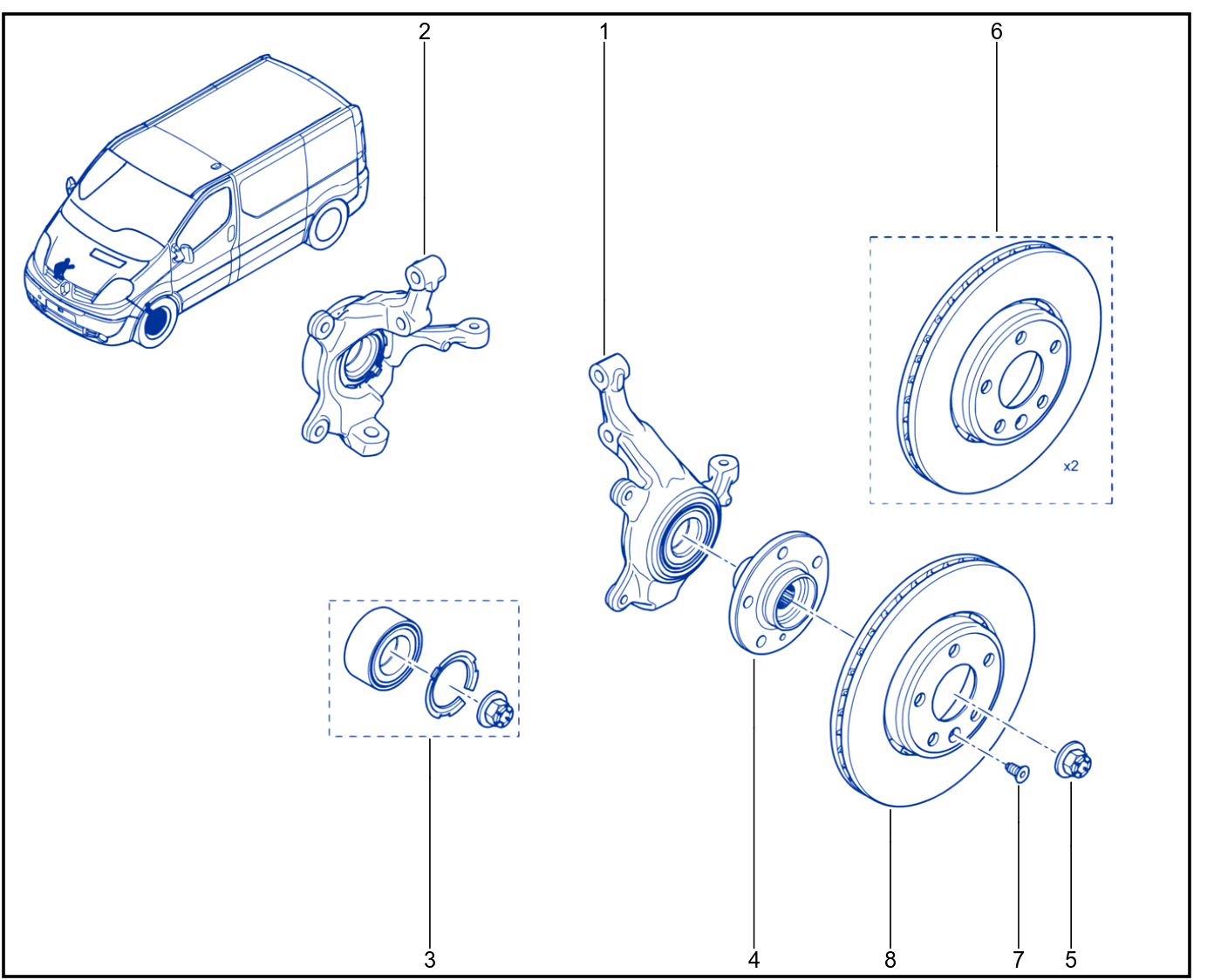 Front Brake - 01033436