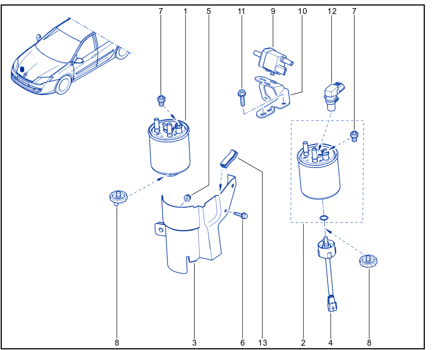 Fuel Filter - 01033525