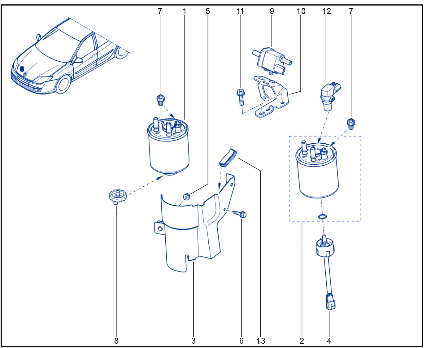 Fuel Filter - 01033526