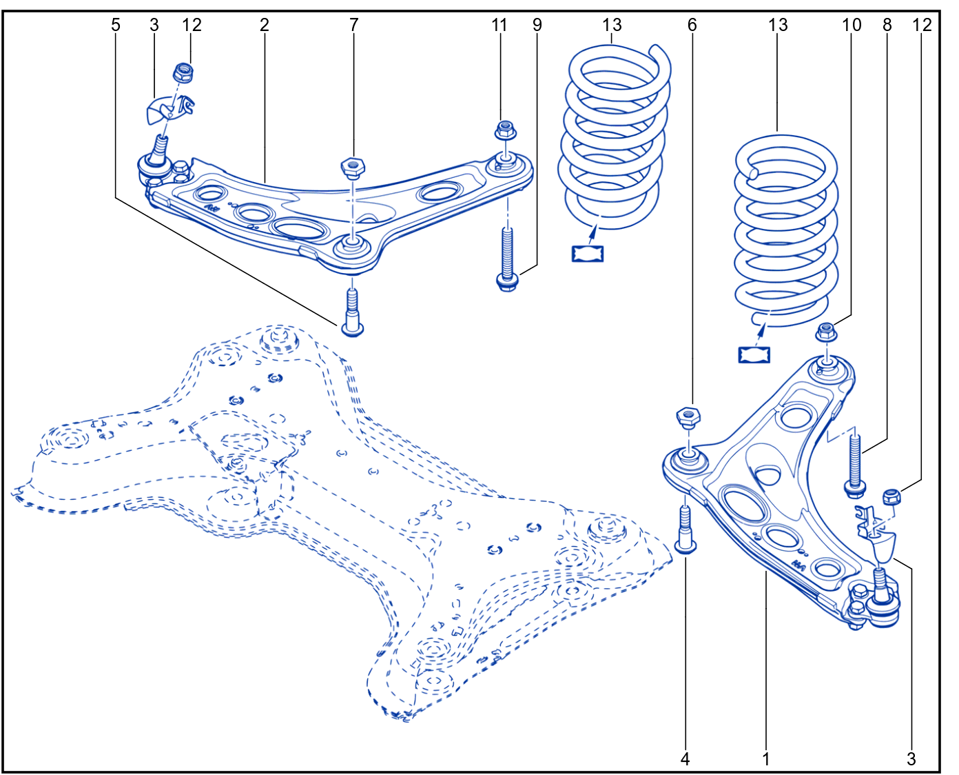 Front Axle Component - 01033826