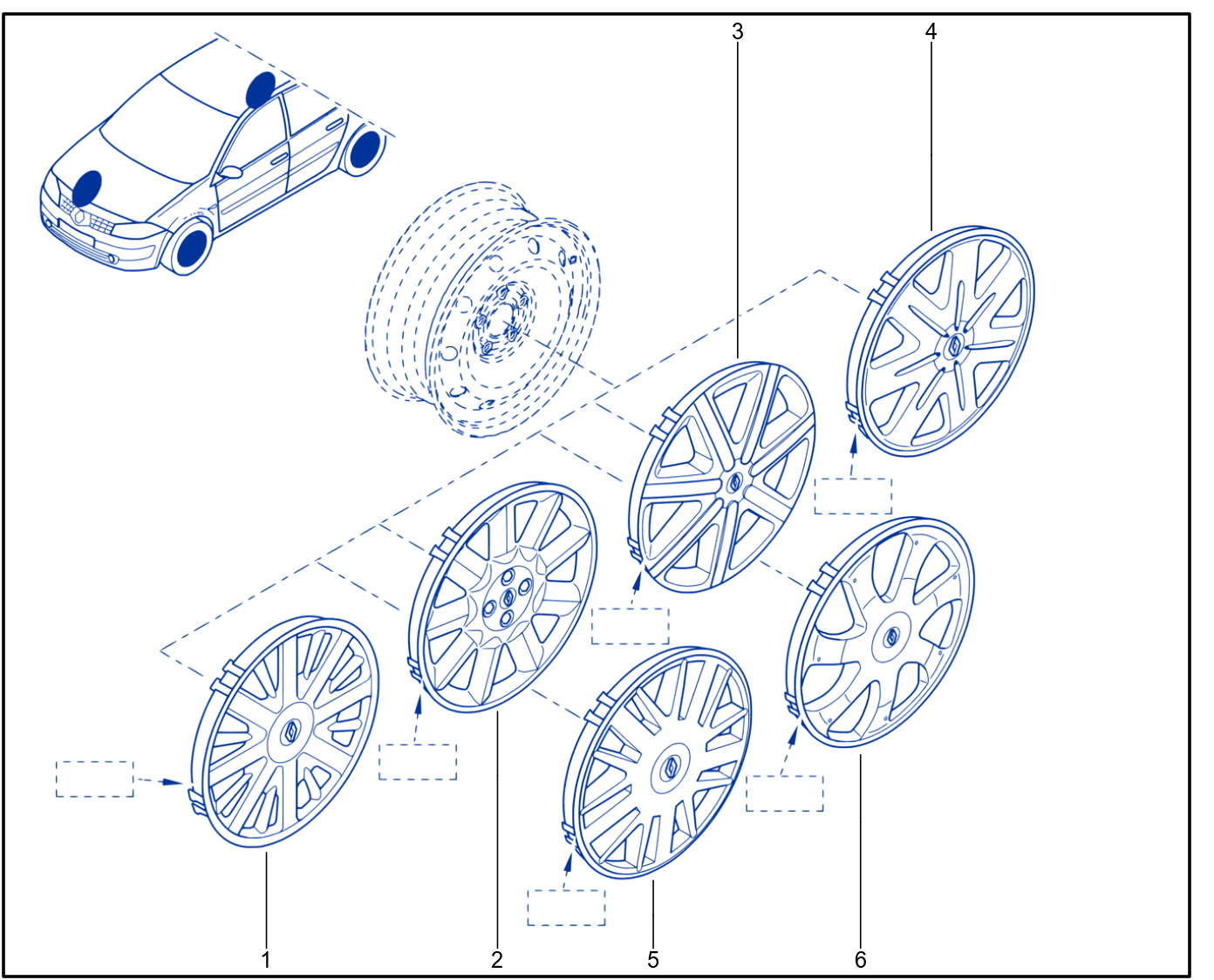 Wheel Nut - 01033849