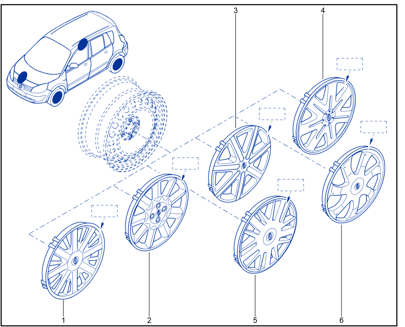 Wheel Nut - 01033852