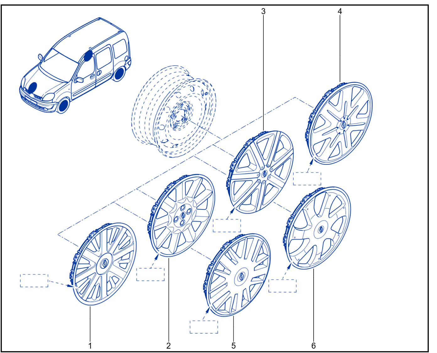 Wheel Nut - 01033875