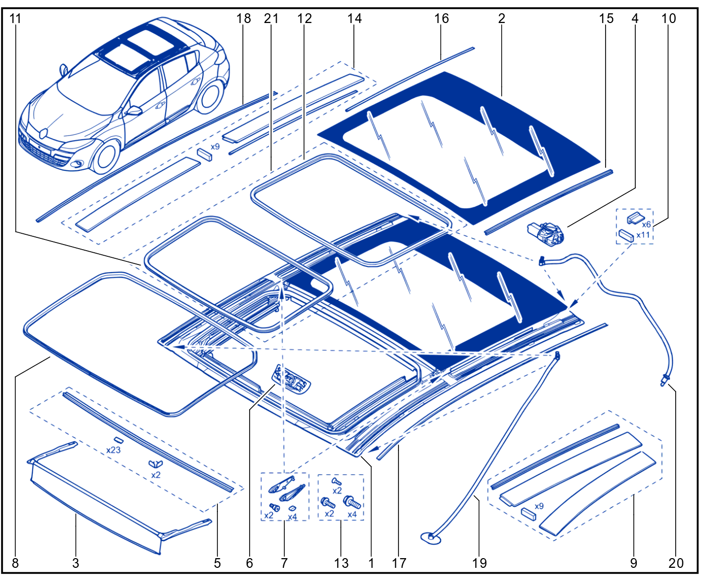 Sunroof - 01034178