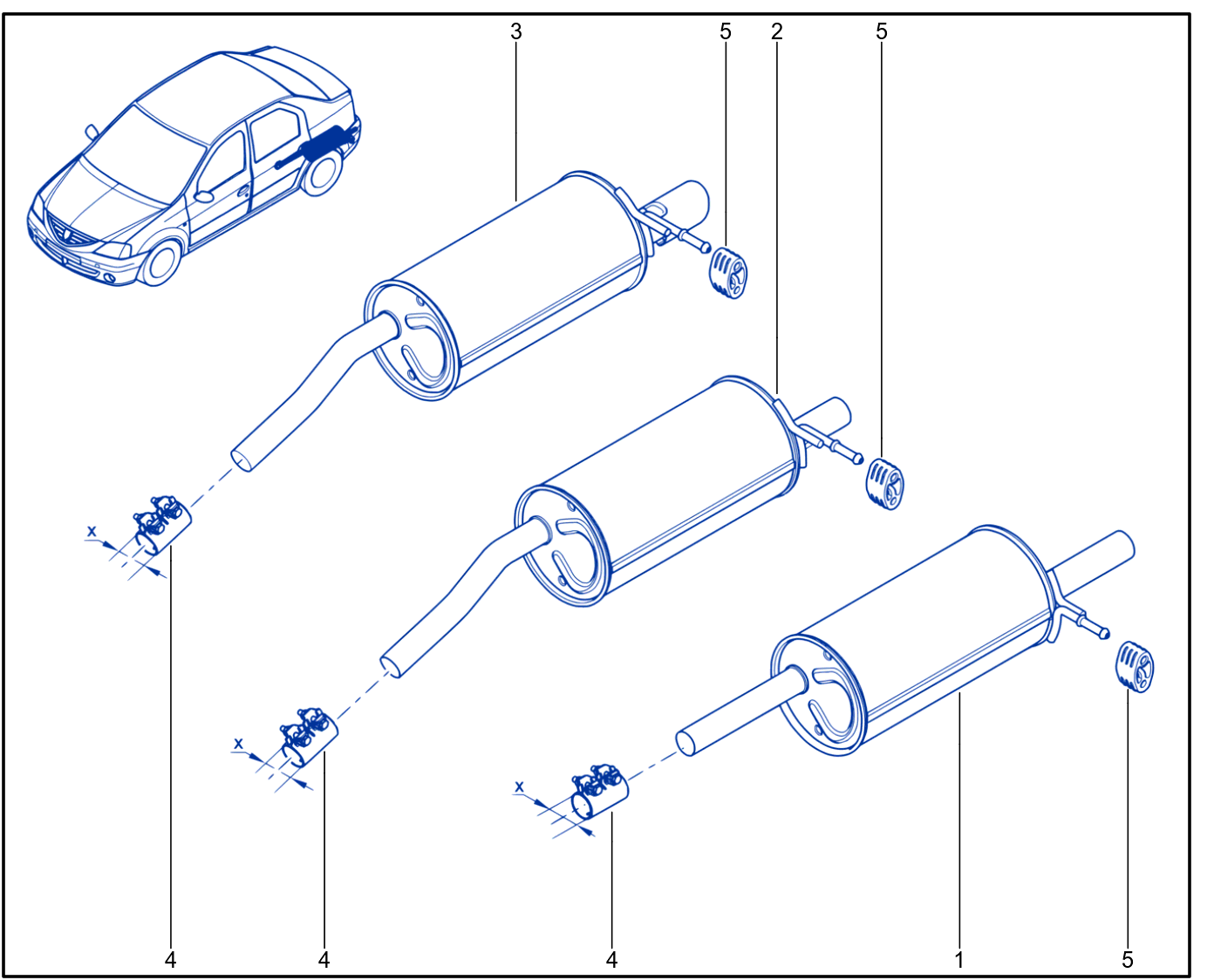 Exhaust Pipe - 01034325