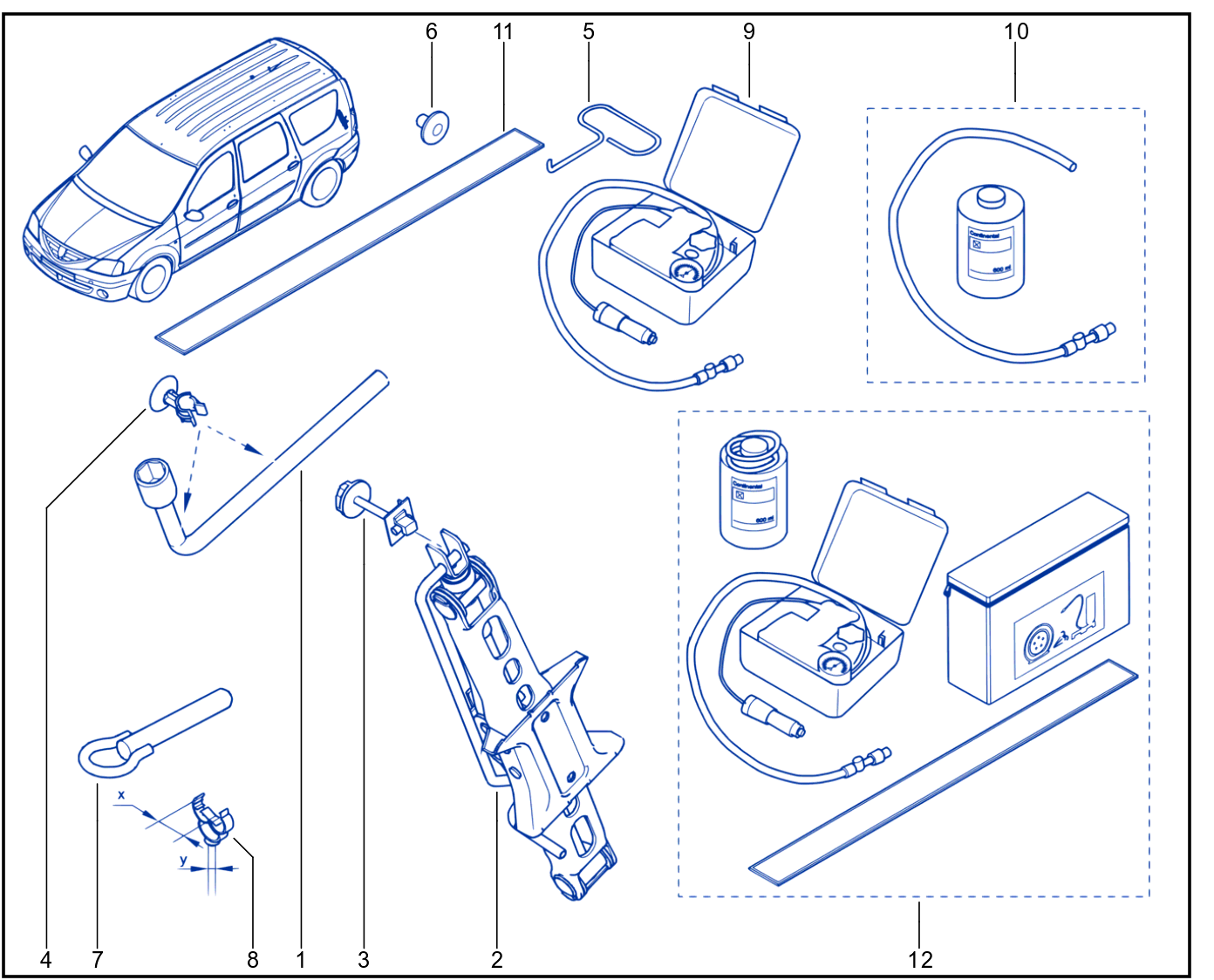 Jack And Anti-Puncture System - 01034423