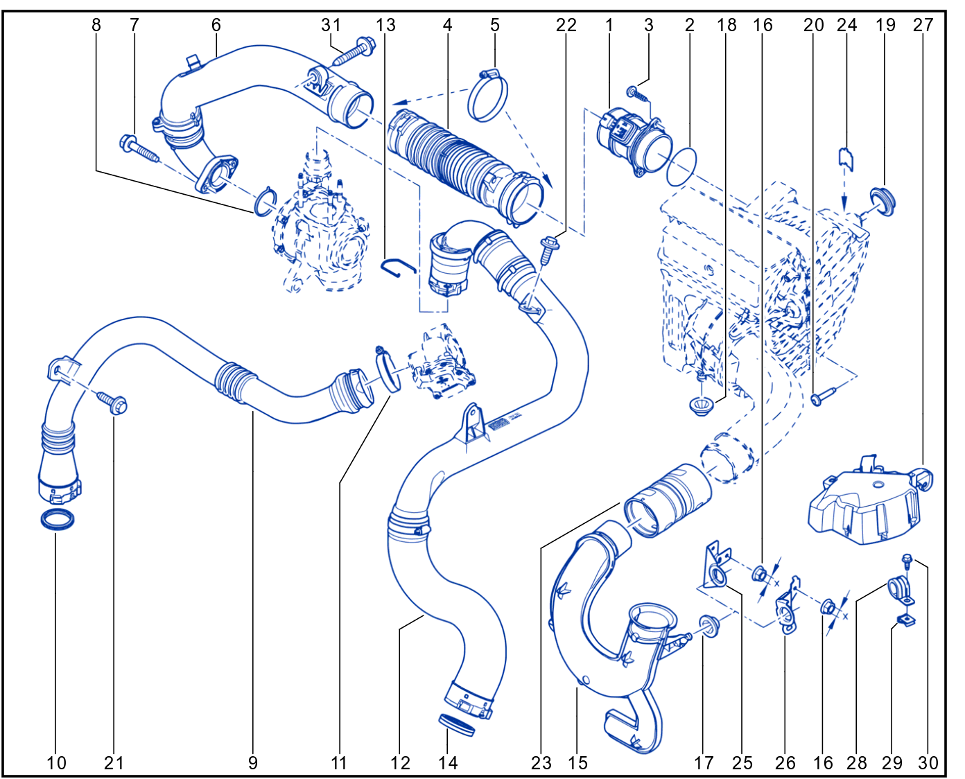 Air Pipes - 01034430