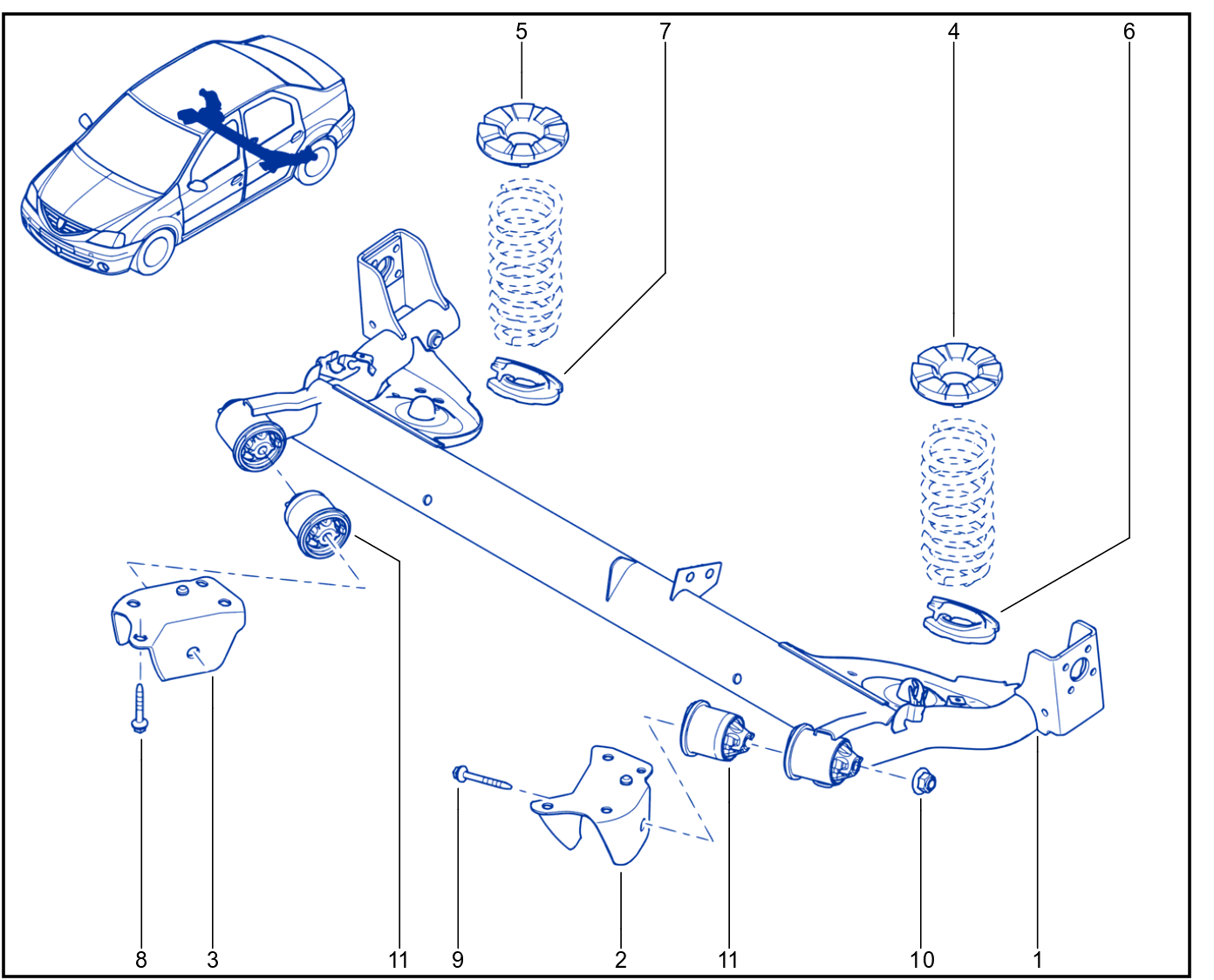 Rear Axle Component - 01034468