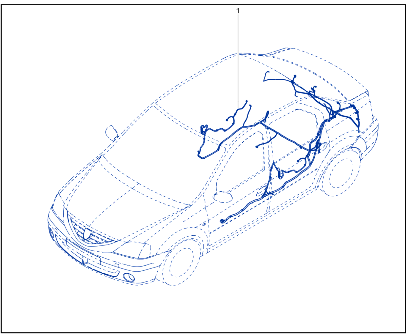 Wiring - Passenger Compartment Components - 01034630