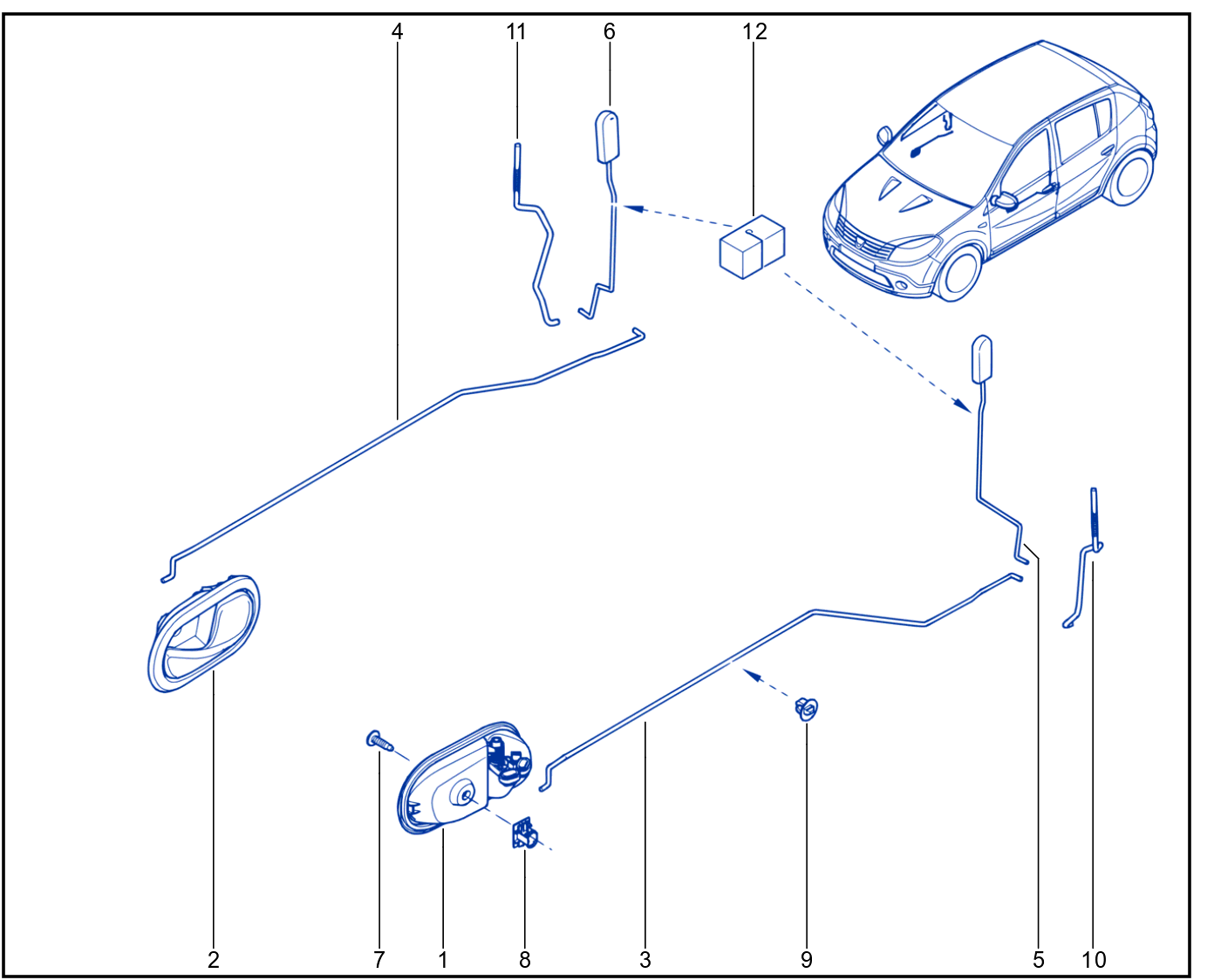 Internal Opening Element Control - 01034723