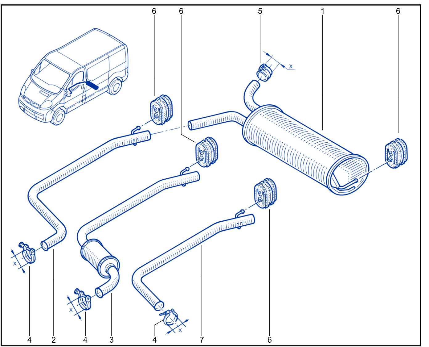 Exhaust Pipe - 01034780