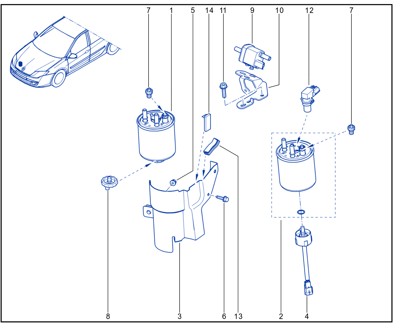 Fuel Filter - 01035033