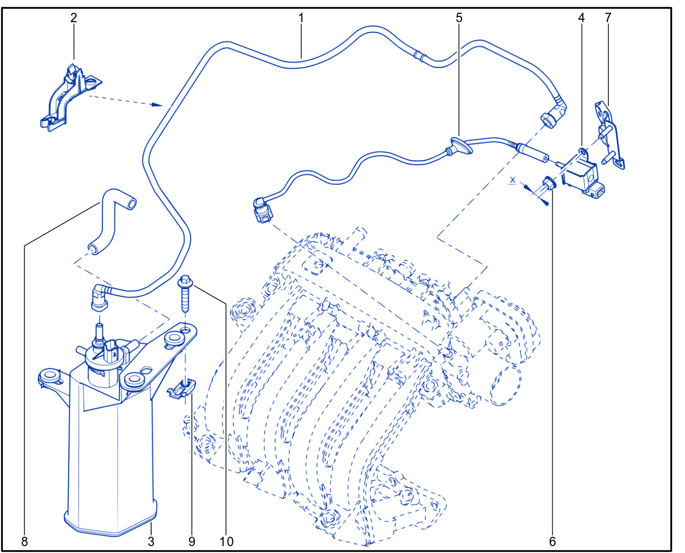 Fuel Vapour Recirculation - 01035367