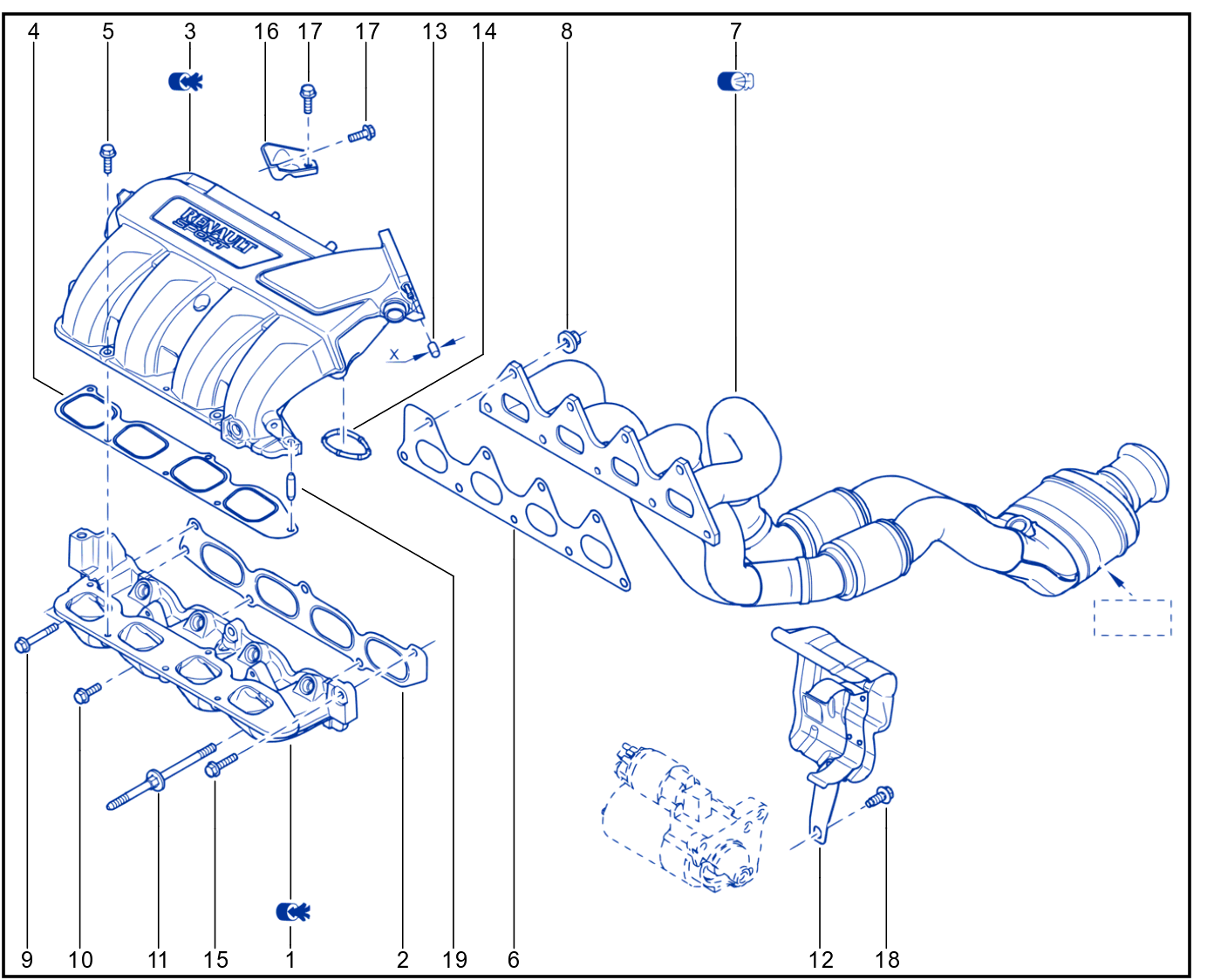 Inlet Manifold - 01035412