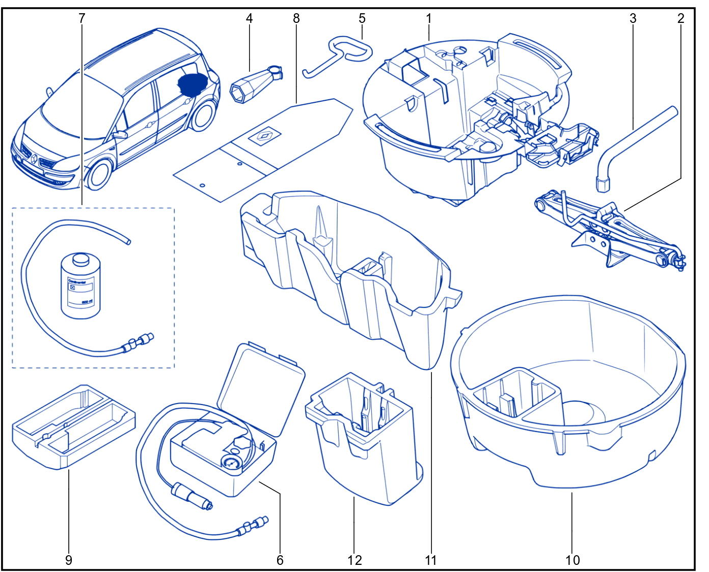 Jack And Anti-Puncture System - 01035444