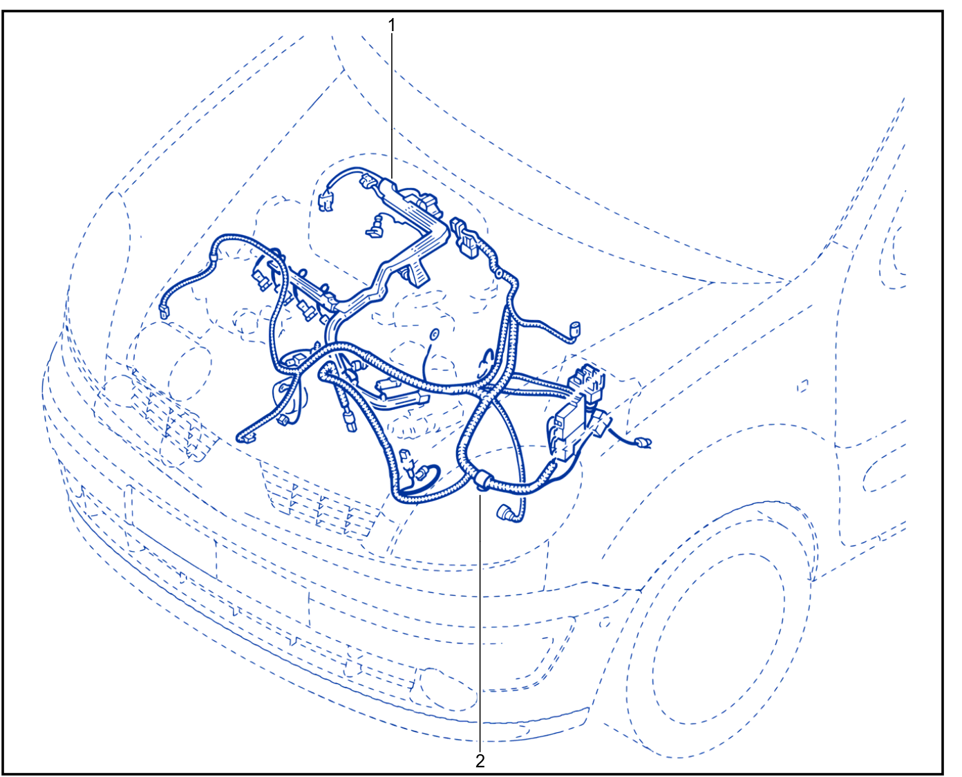 Wiring - Engine Components - 01035494