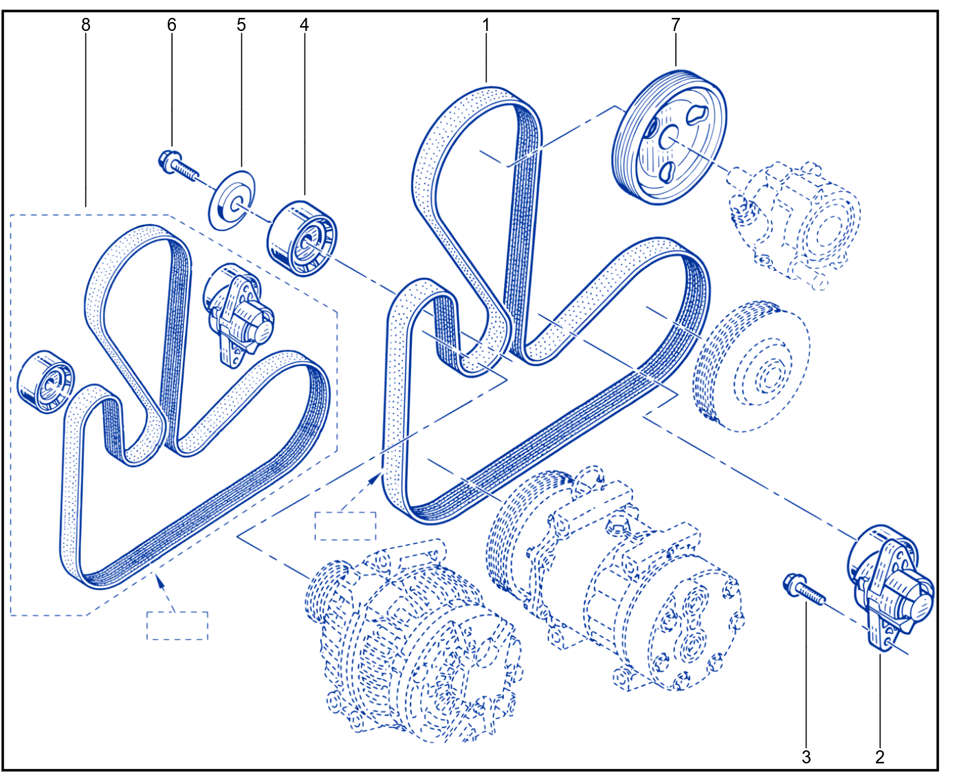 Tensioner - Belt - 01035595