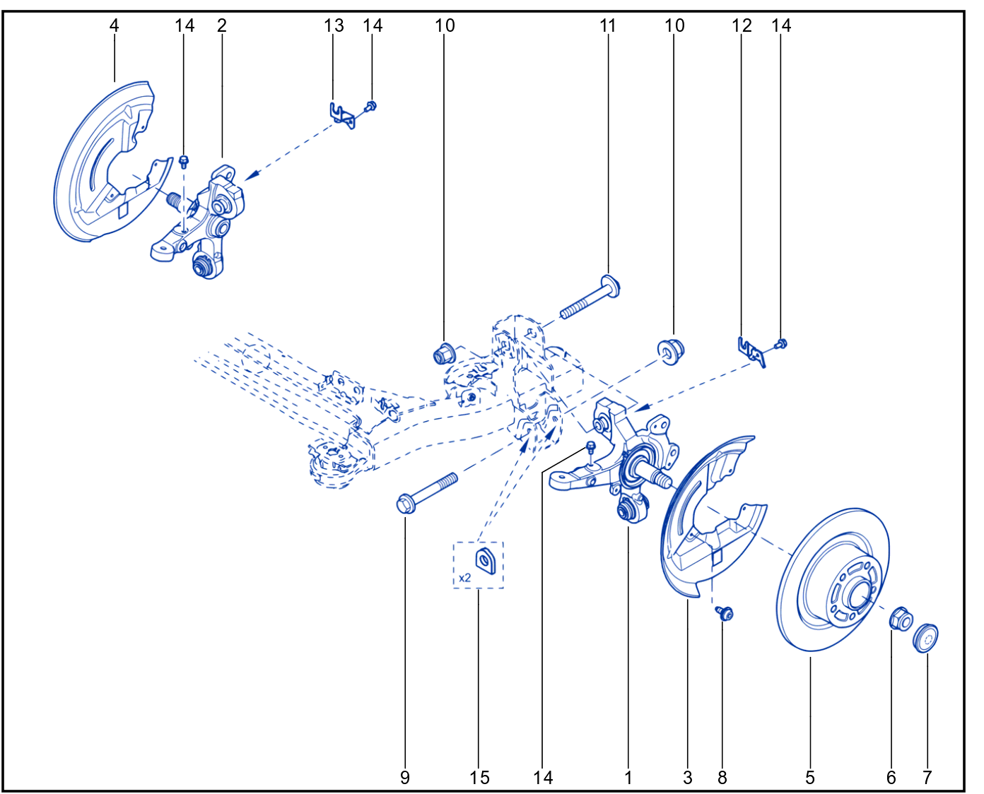 Rear Brake - 01035734