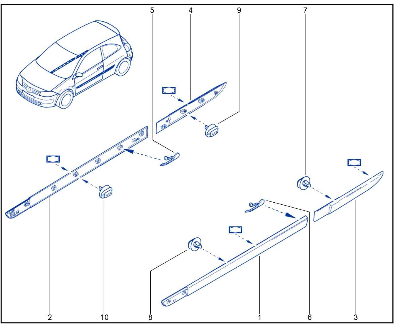 Protection Strip - Trim - 01035902