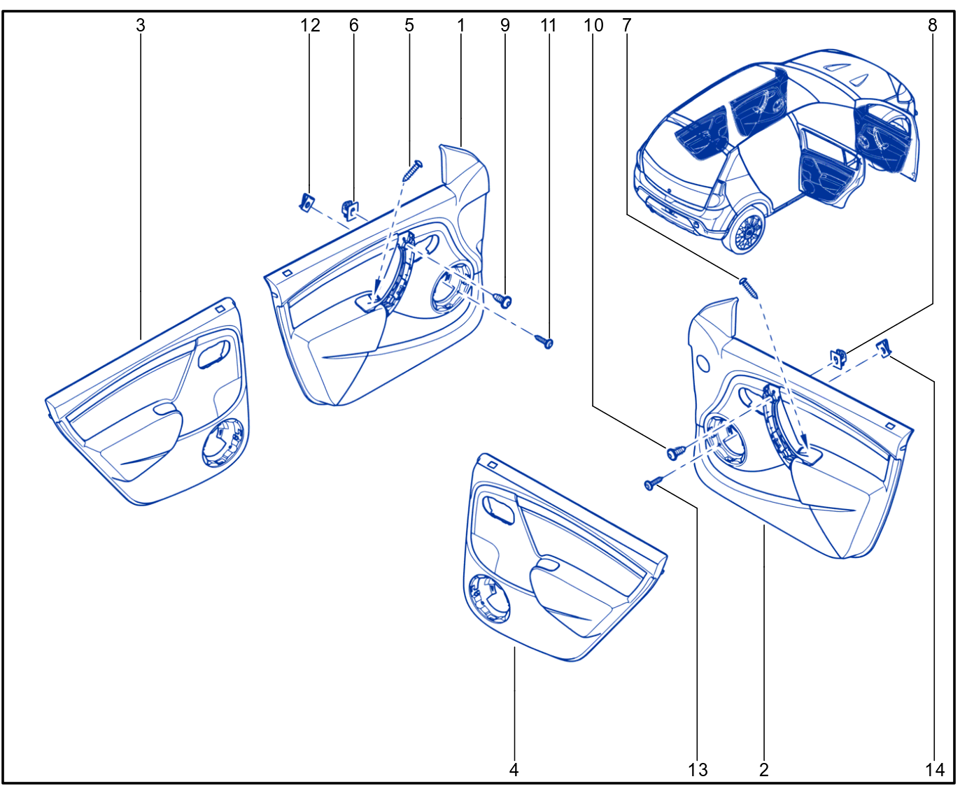 Side Opening Element Trim - 01035932