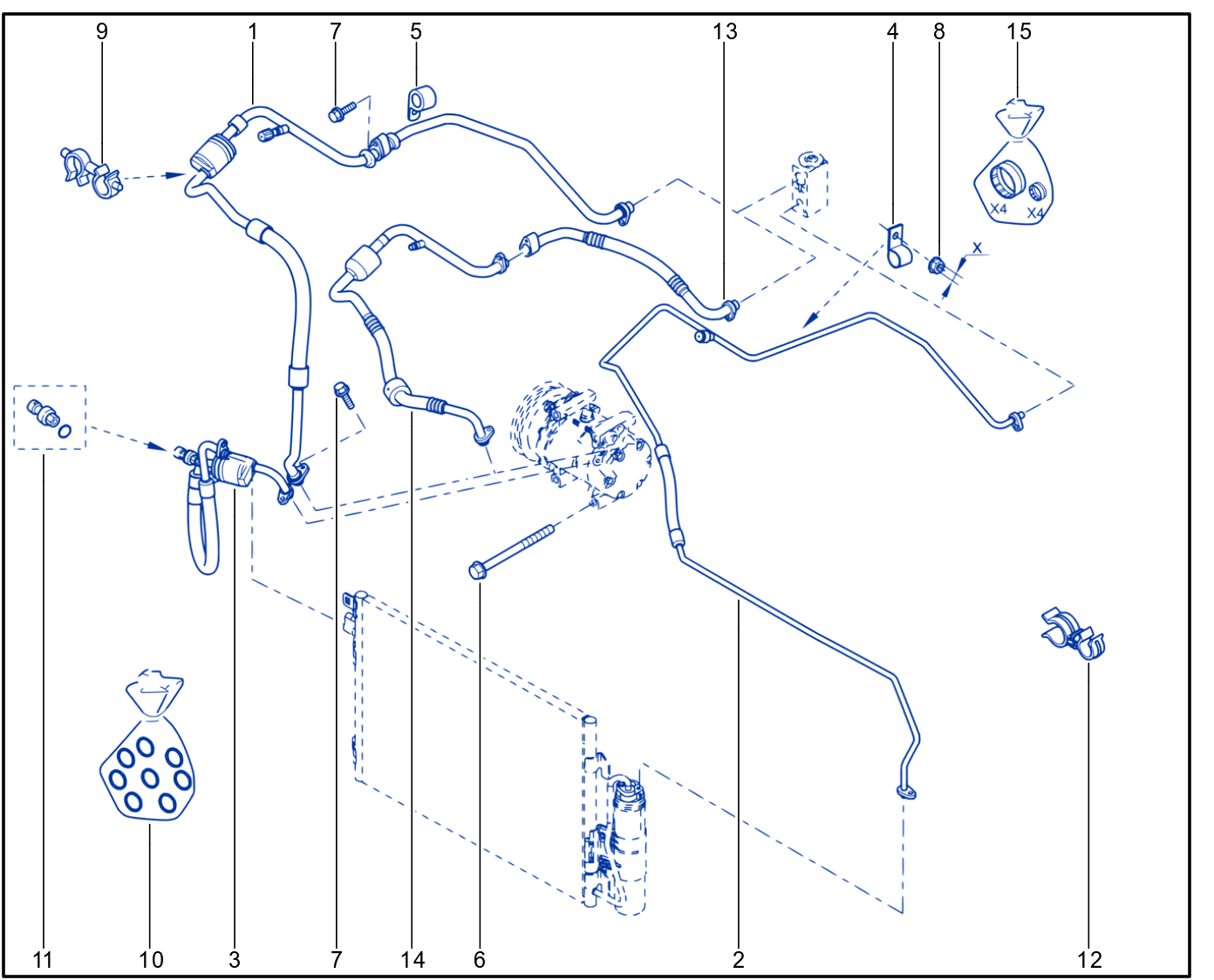 Main Air Conditioning Circuit - 01035960