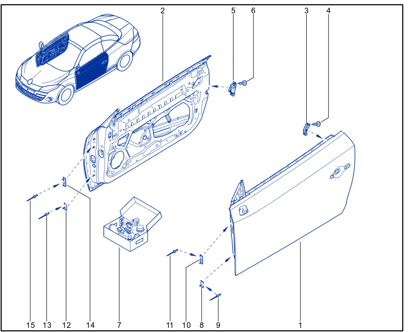Side Opening Element Panelwork - 01035971