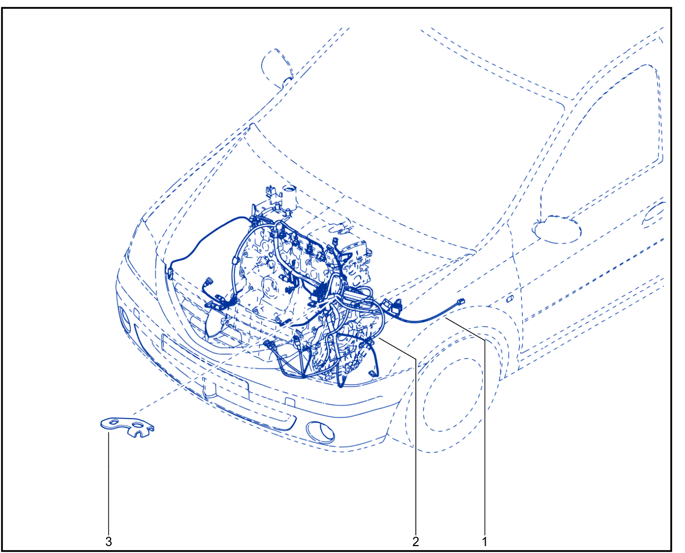 Wiring - Engine Components - 01036047