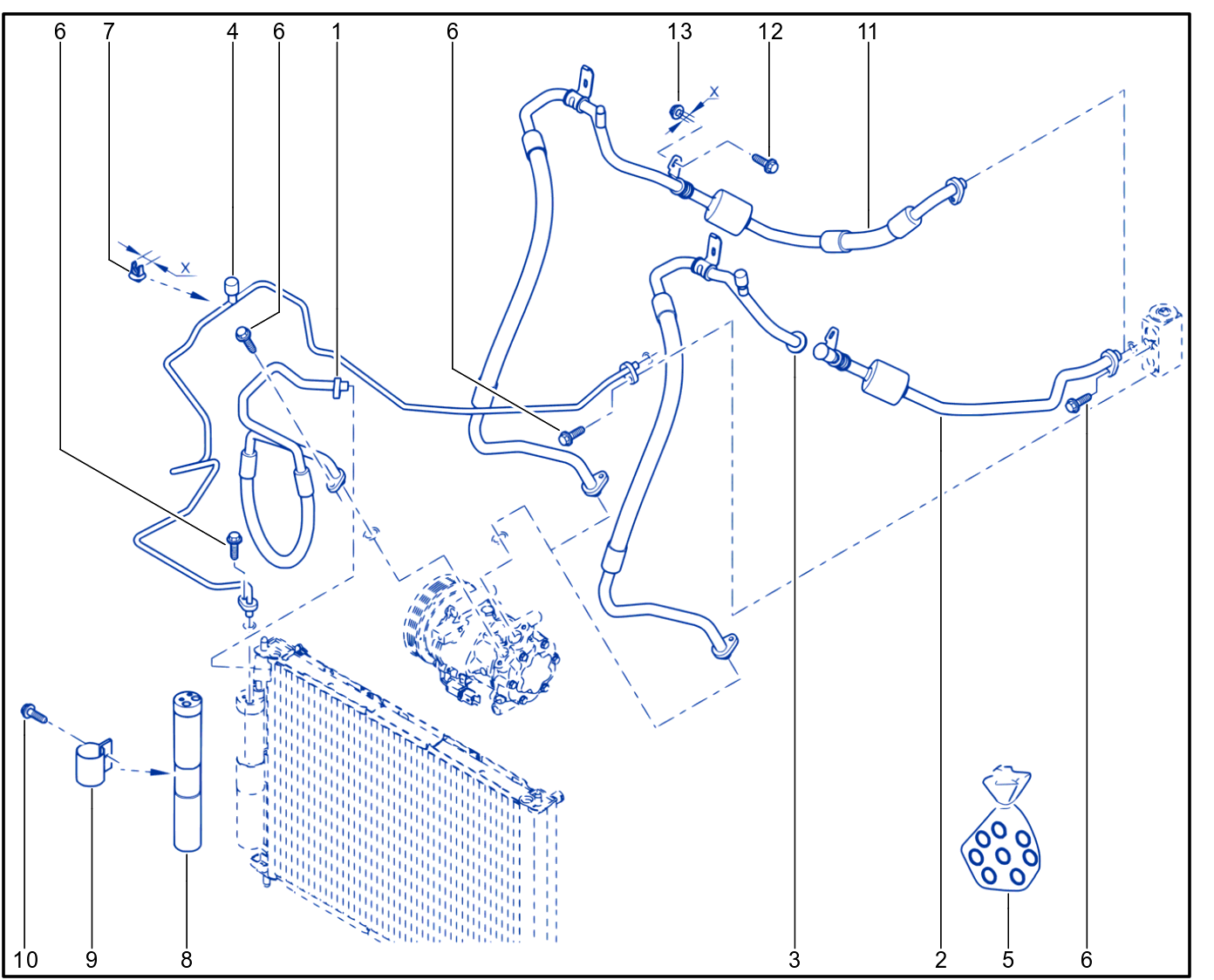 Main Air Conditioning Circuit - 01036169