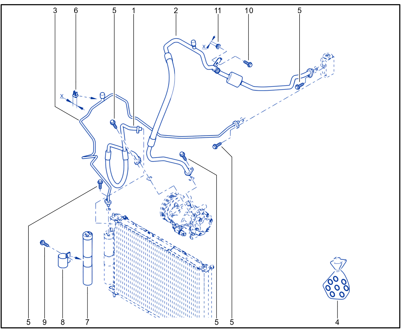 Main Air Conditioning Circuit - 01036176