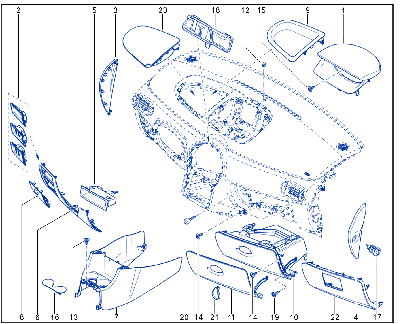 Driver'S Position Detail - 01036209