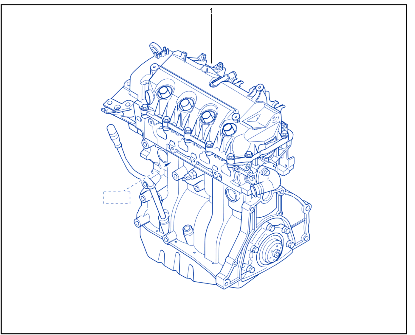 Assembled Engine - 01036225