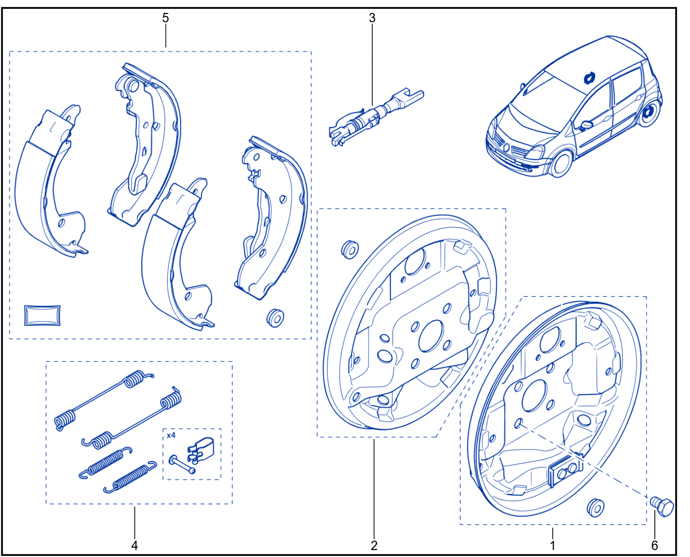 Rear Brake - 01036232