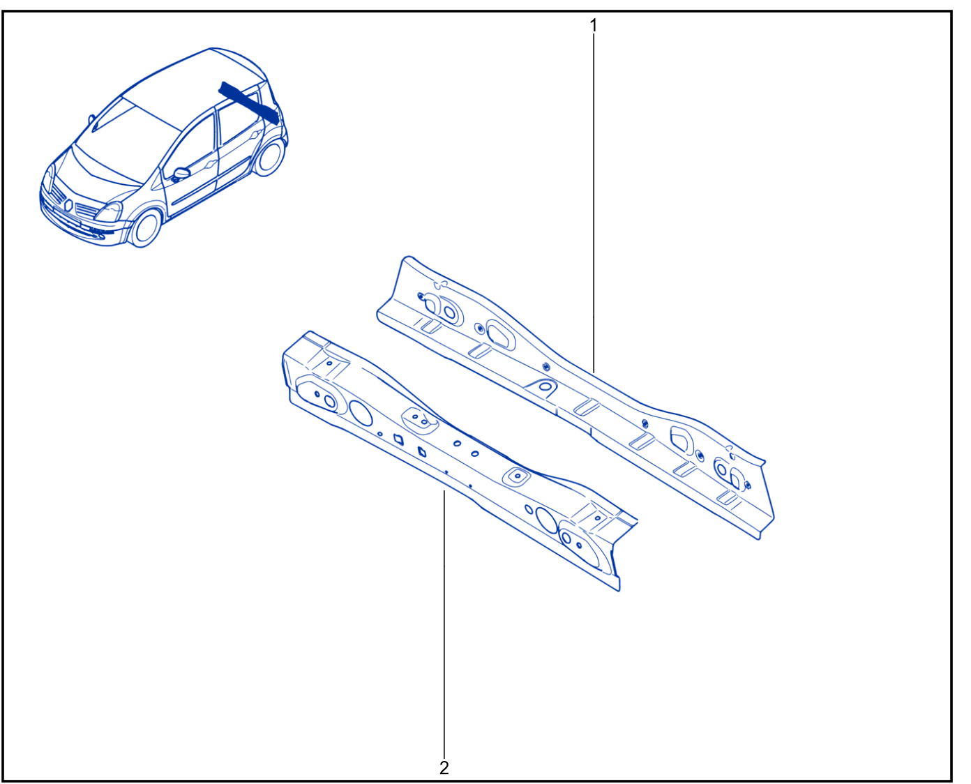 Rear End Panel - 01036243