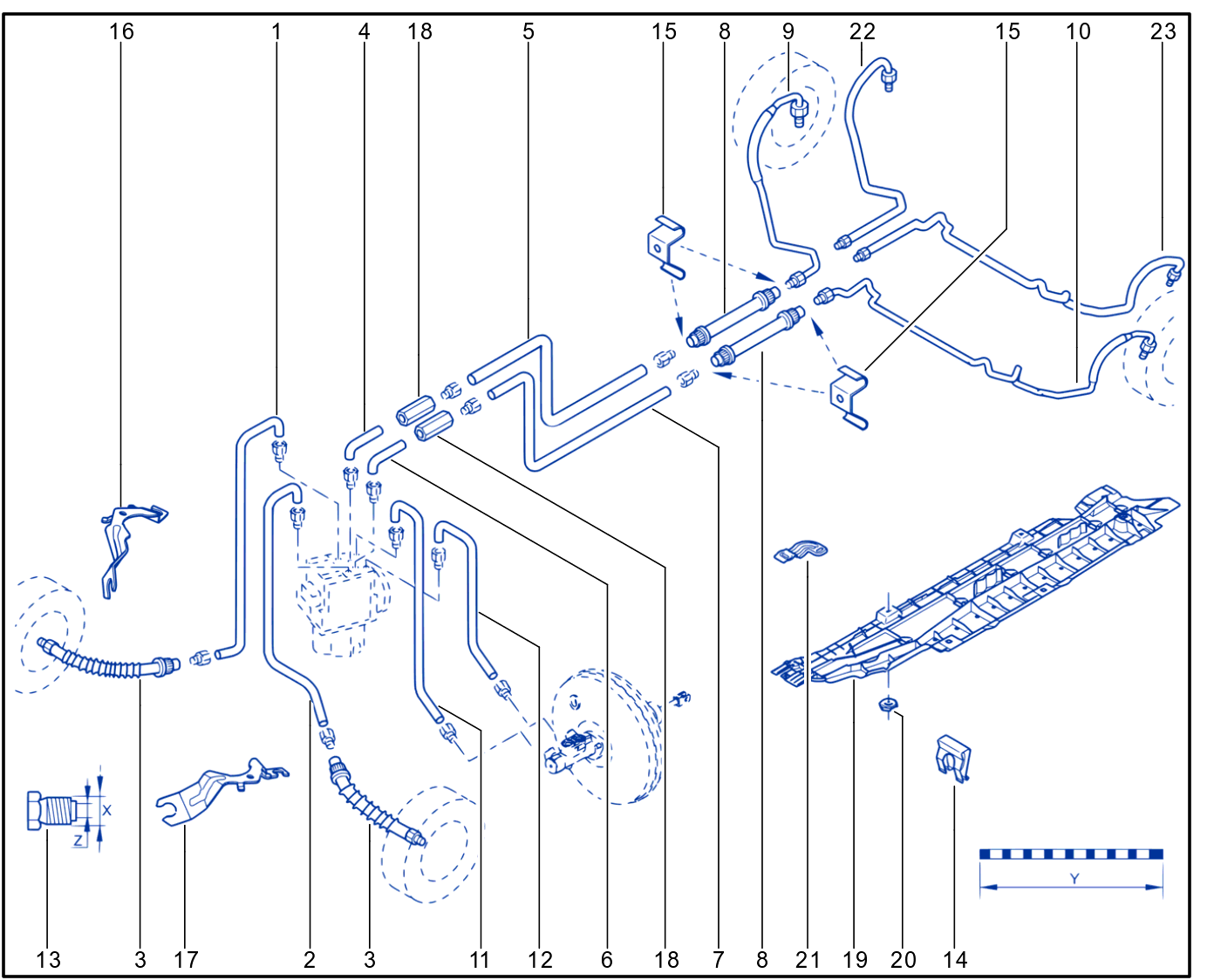 Brake Circuit - 01036244