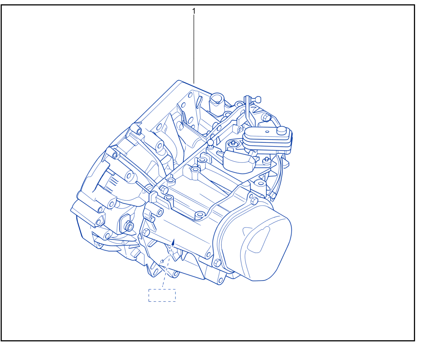 Assembled Gearbox - 01036258