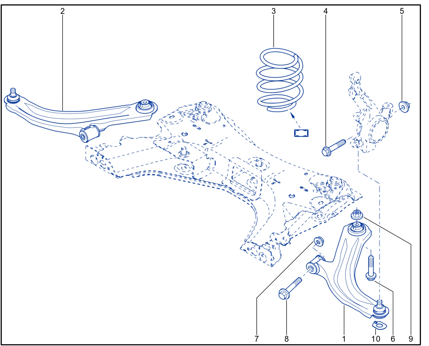 Front Axle Component - 01036268