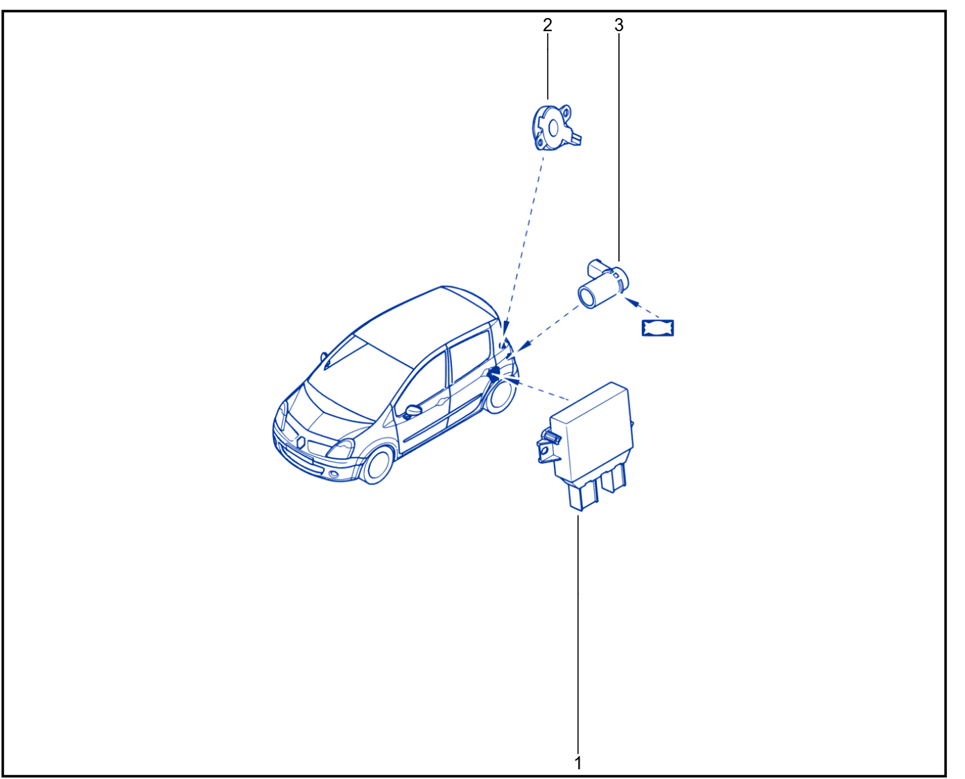 Parking Distance Control - 01036306