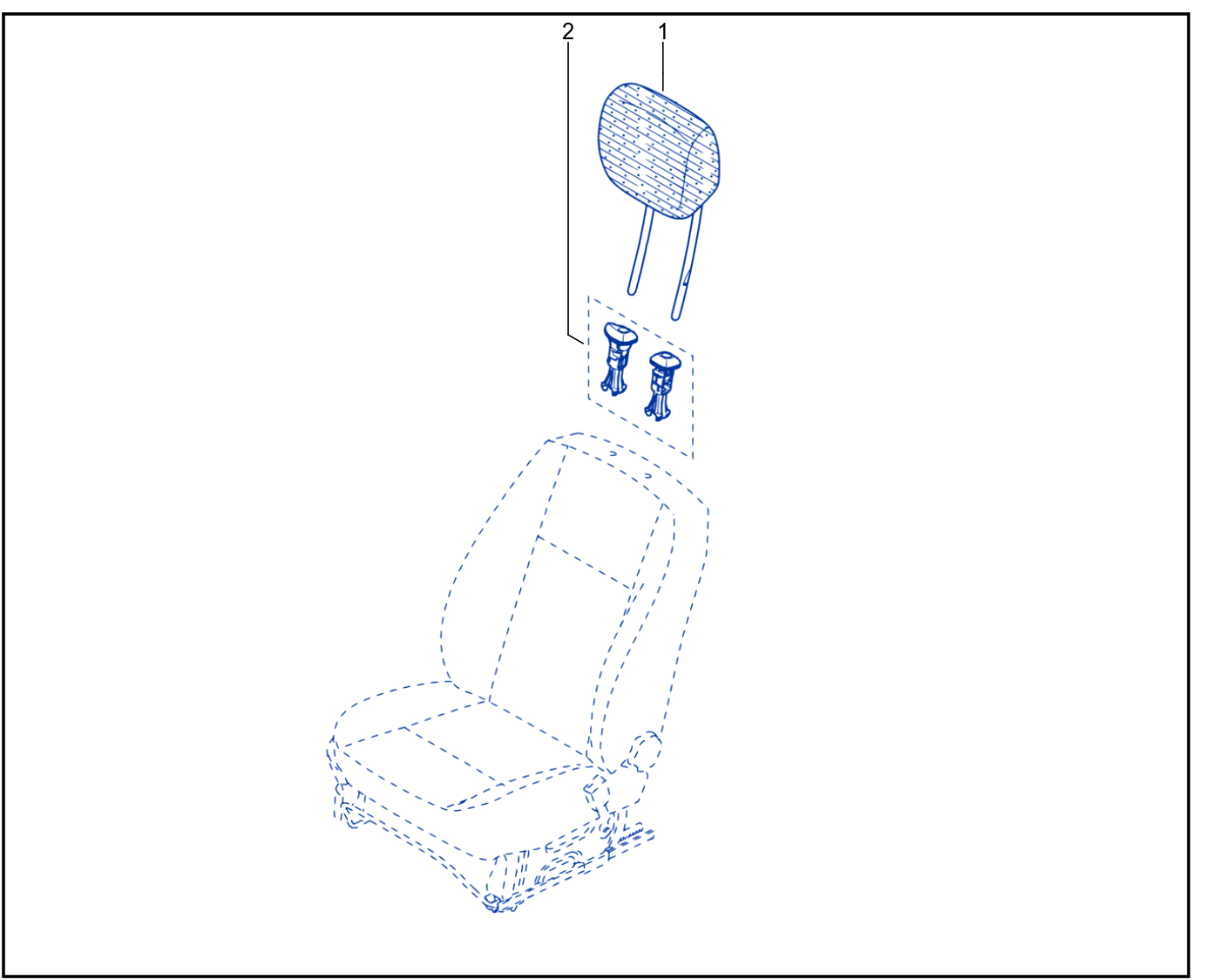Headrest - 01036312