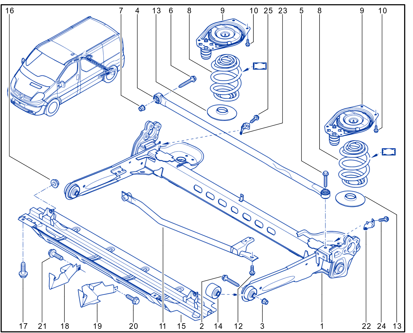 Rear Axle Component - 01036363