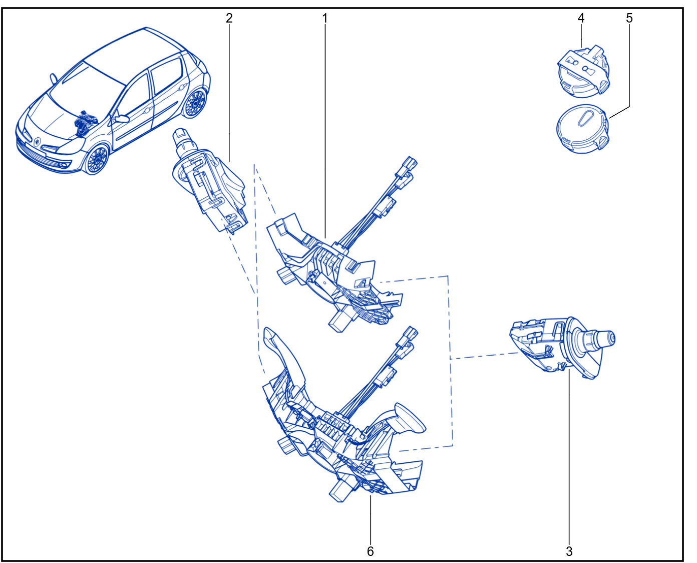 Steering Wheel Control - 01036590