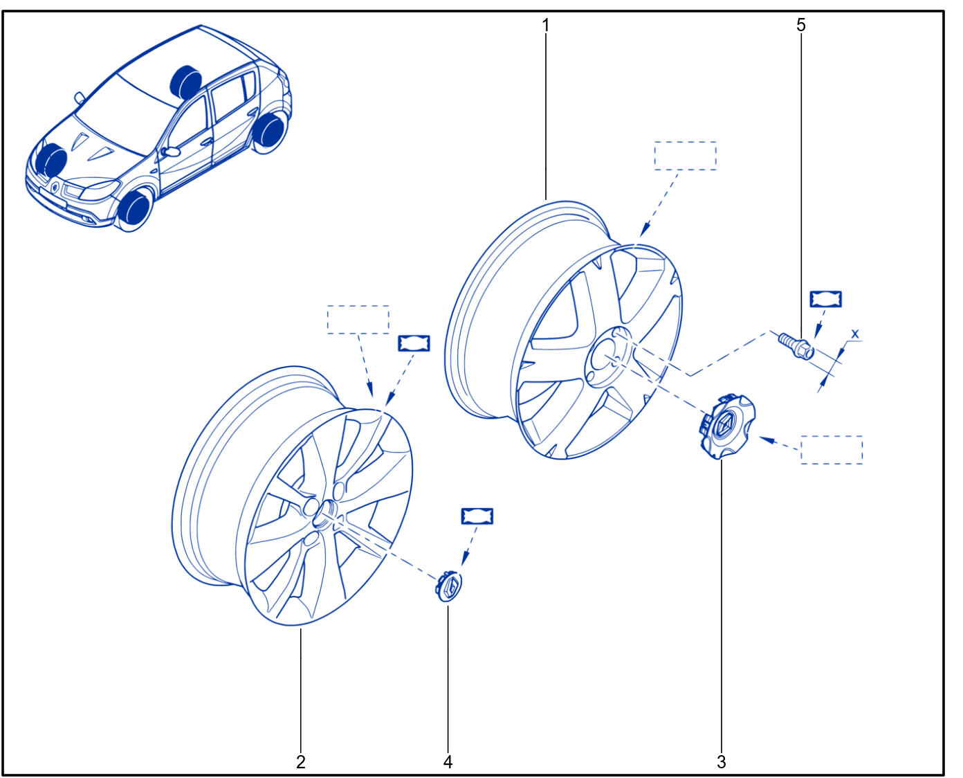 Wheel Nut - 01036784