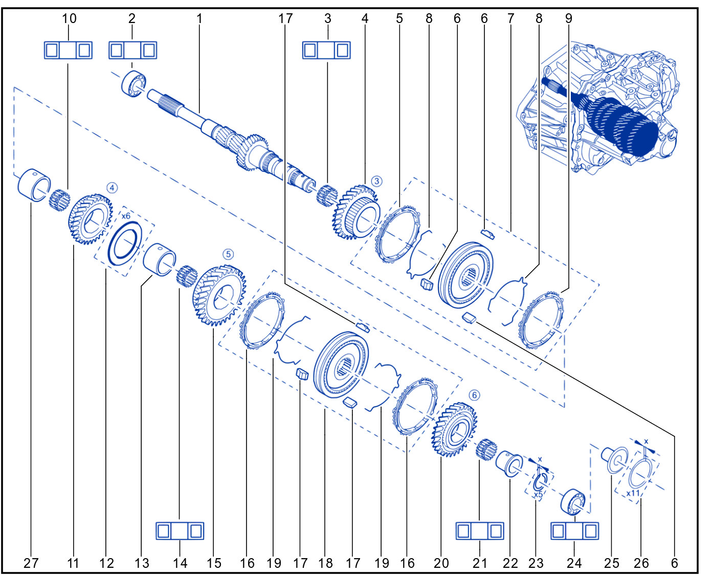 Shaft - 01036925