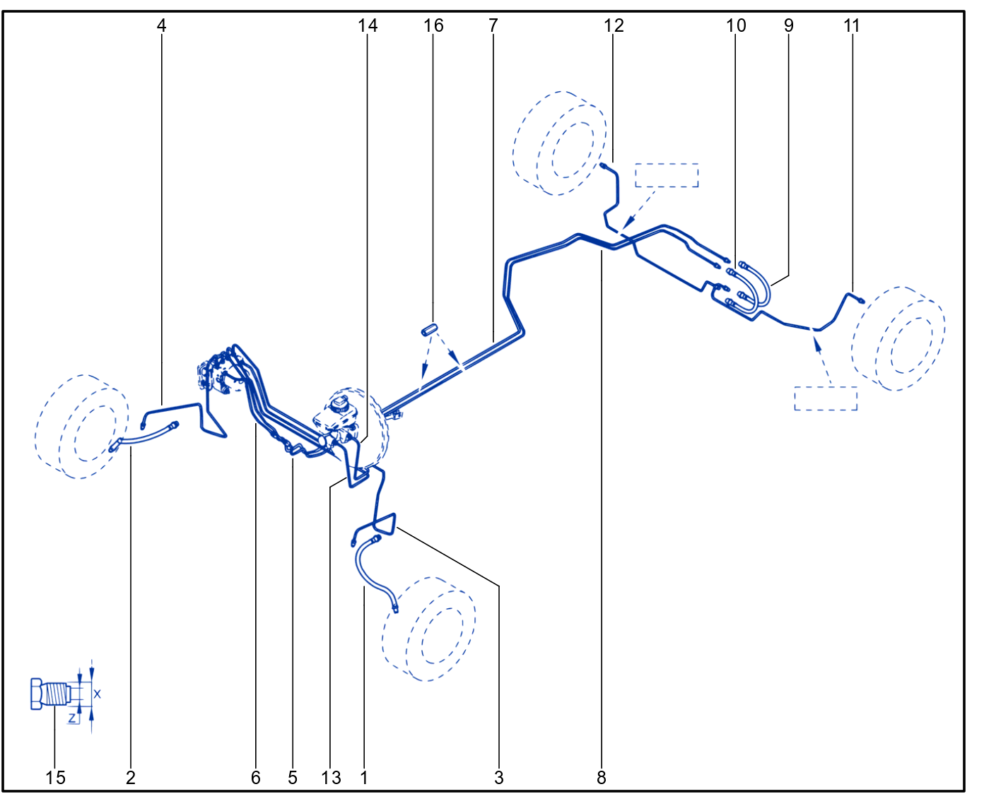 Brake Circuit - 01037162