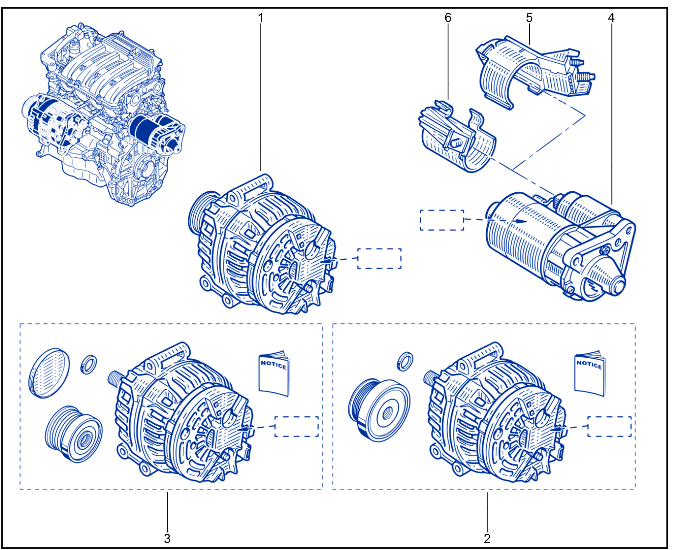 Starter Motor - 01037457