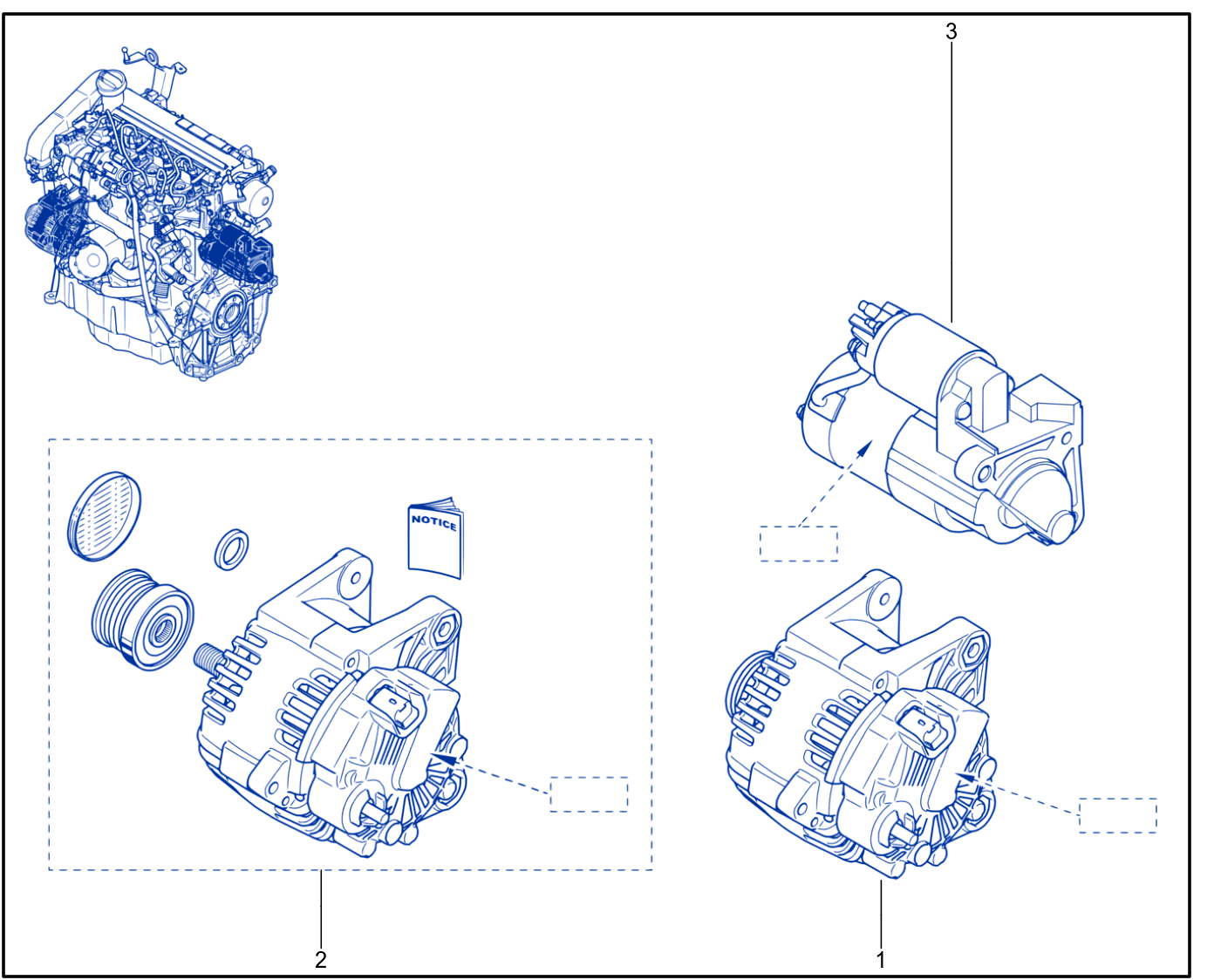 Starter Motor - 01037462