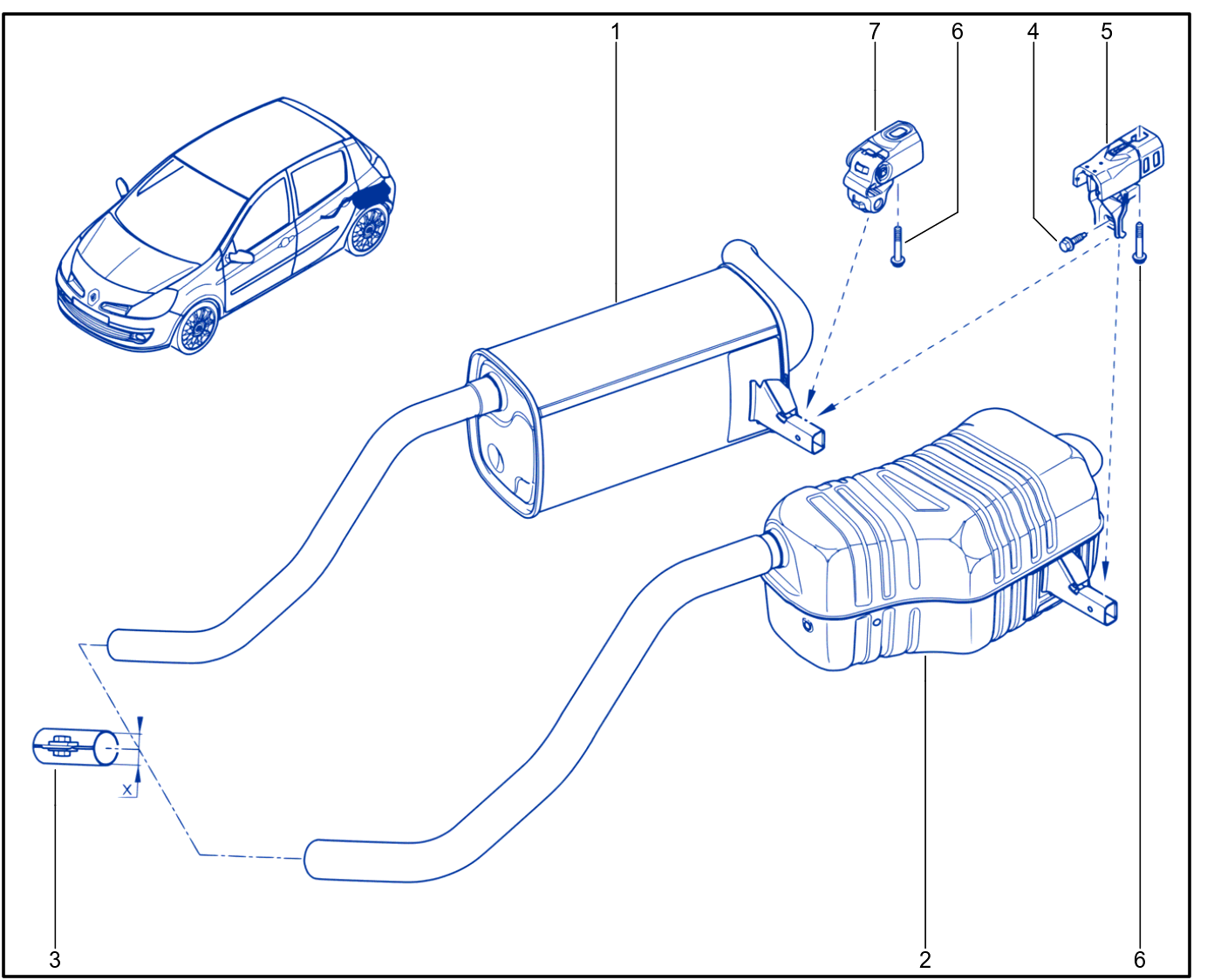 Exhaust Pipe - 01037499