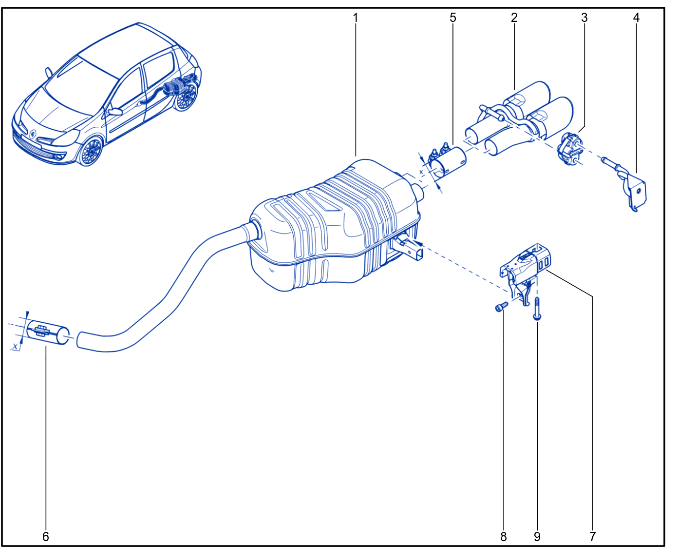 Exhaust Pipe - 01037503